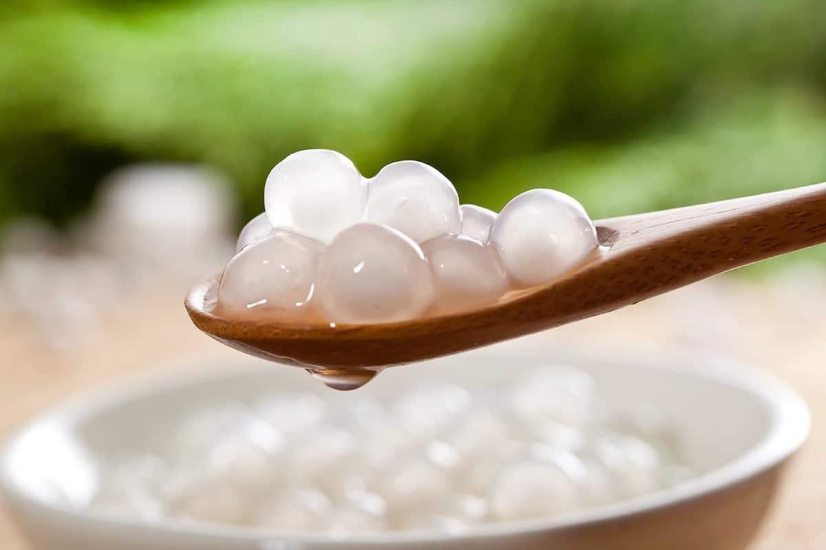 Trân Châu Cốt Dừa-duoc-ban-tai-THE HACHA COFFEE Sữa Chua Trân Châu Hạ Long- Trần Phú